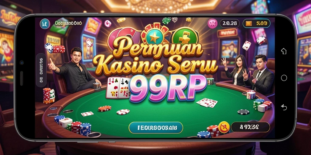 Tampilan gameplay seru di 99RP, menyajikan pengalaman Kasino yang mendebarkan.