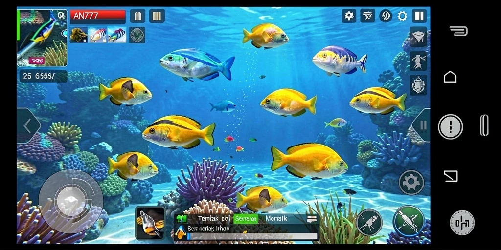 Gameplay seru Tembak Ikan di AN777 dengan grafis menawan.
