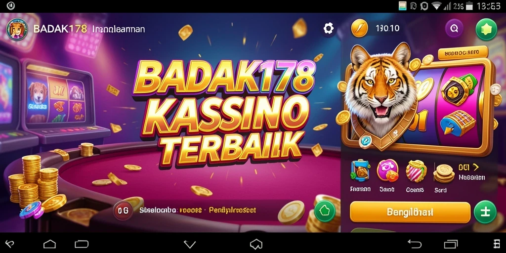 Screenshot gameplay BADAK178 yang menampilkan keseruan permainan Kasino.