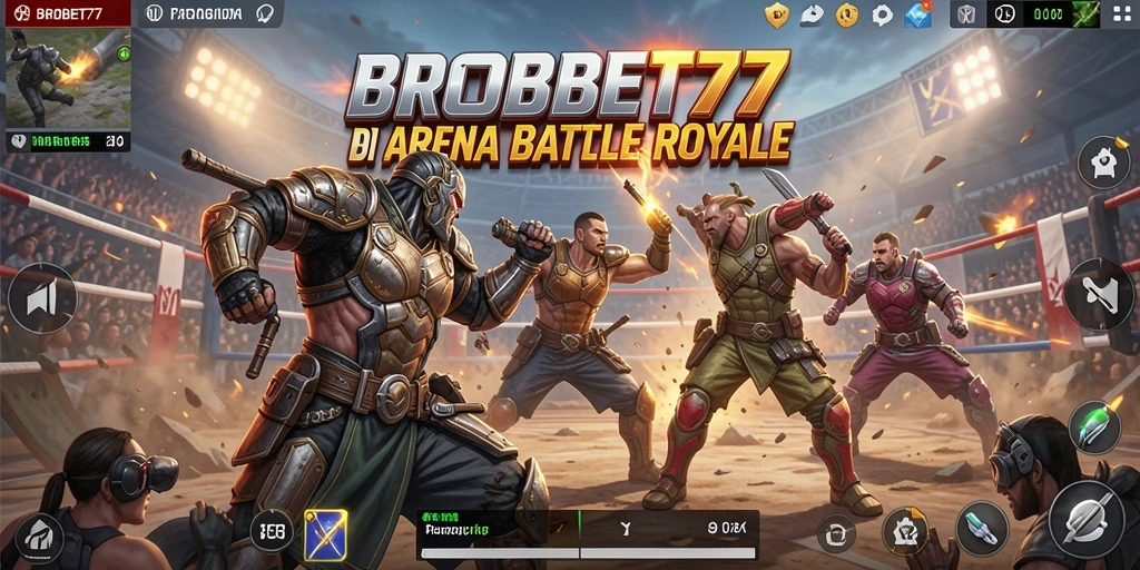 Tangkapan layar gameplay BROBET77 yang intens dan penuh aksi.