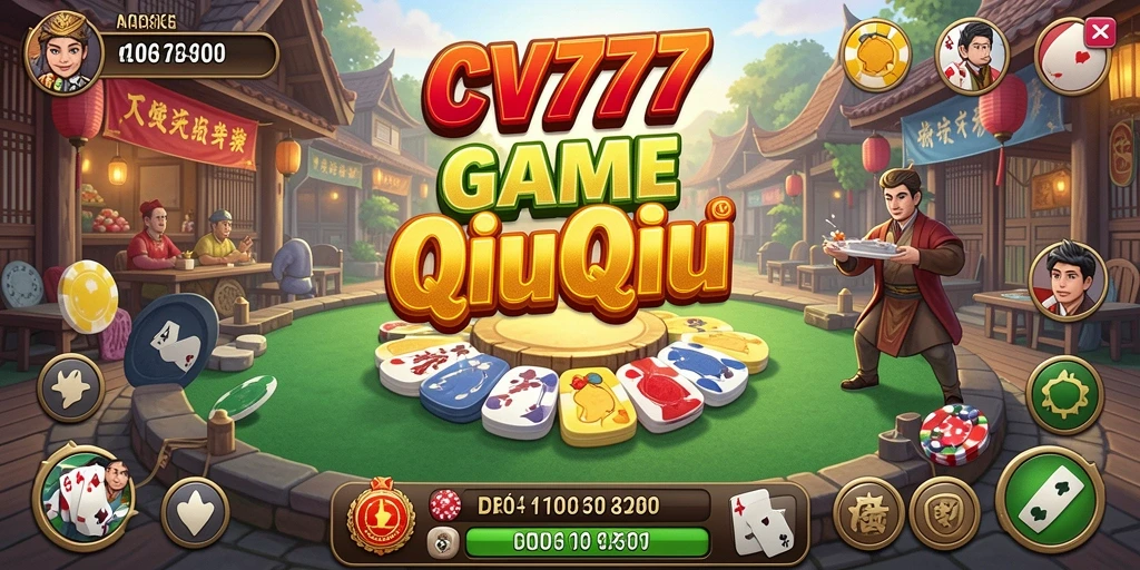 Screenshot gameplay QiuQiu yang menarik dan seru dari CV777.