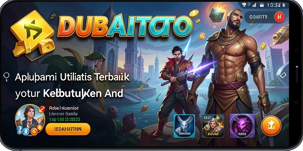 Screenshot DUBAITOTO menunjukkan fitur pengingat dan manajemen tugas.