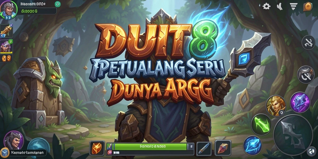 Tampilan dinamis gameplay seru game ARPG DUIT8.