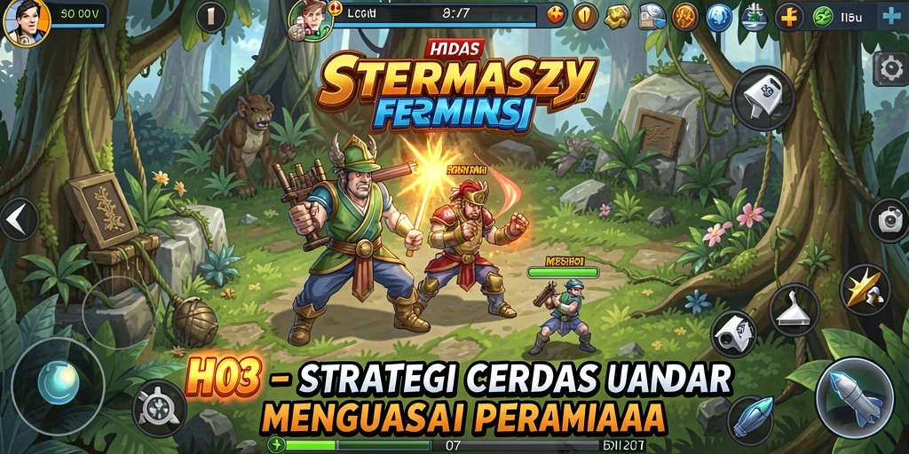 Tampilan permainan H03 yang menegangkan dan penuh strategi.