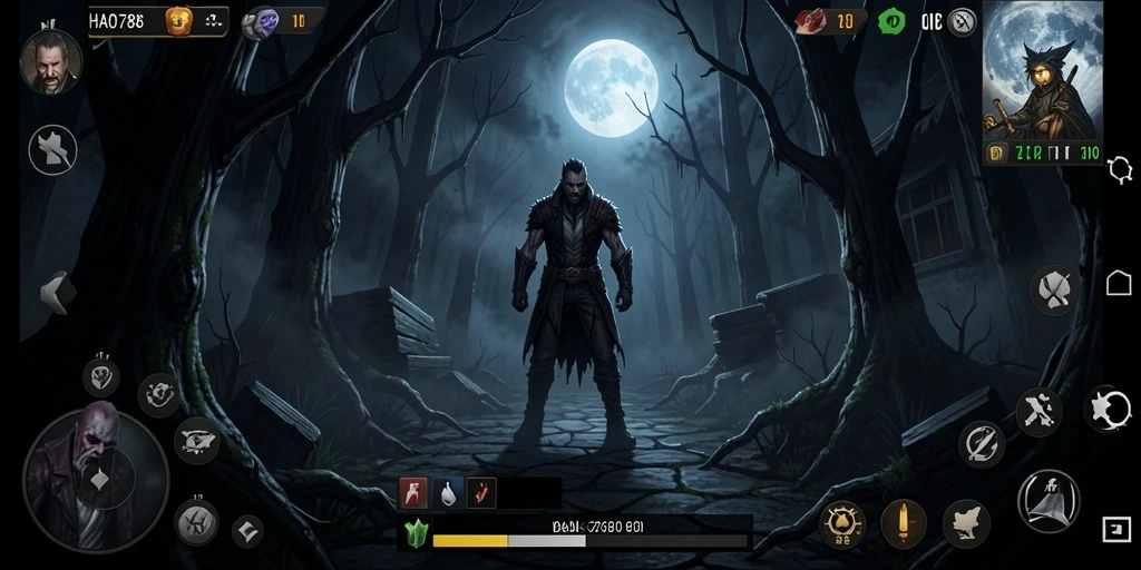 Gameplay HAO788 menegangkan dengan suasana Horror yang mencekam.