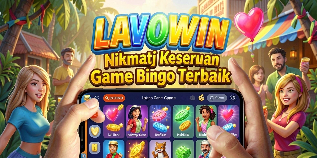 Tampilan gameplay Bingo yang seru dan interaktif di LAVOWIN.
