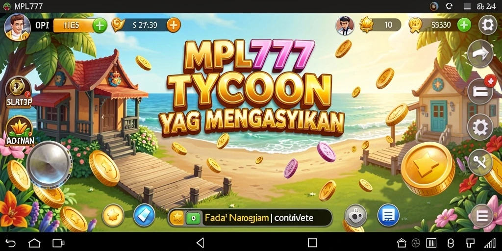 Tampilan gameplay <strong>MPL777</strong> yang menarik dengan elemen Tycoon yang mendebarkan.