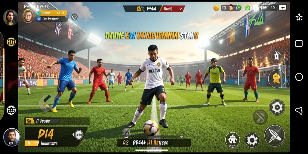 Tampilan gameplay PP444 yang dinamis dan penuh aksi.