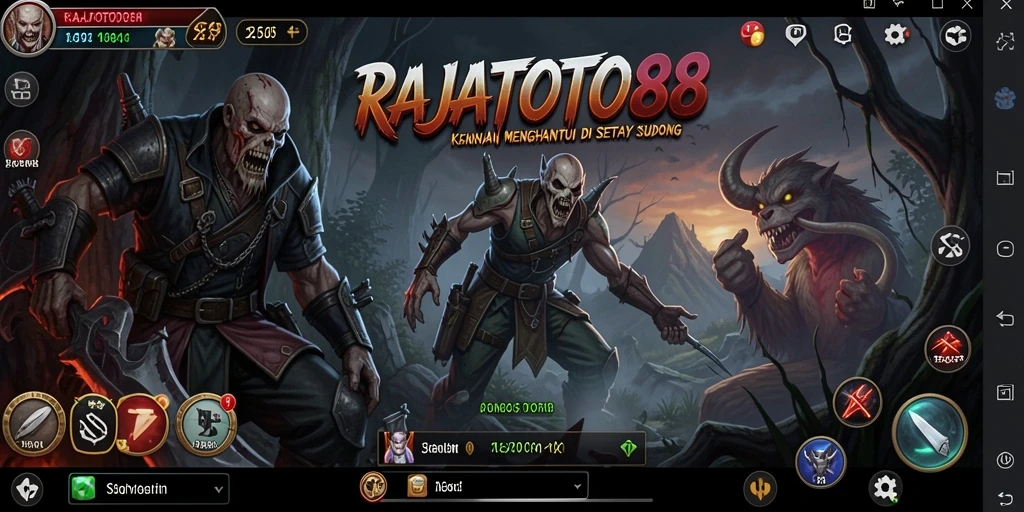 Gameplay menyeramkan dengan suasana mencekam di RAJATOTO88.