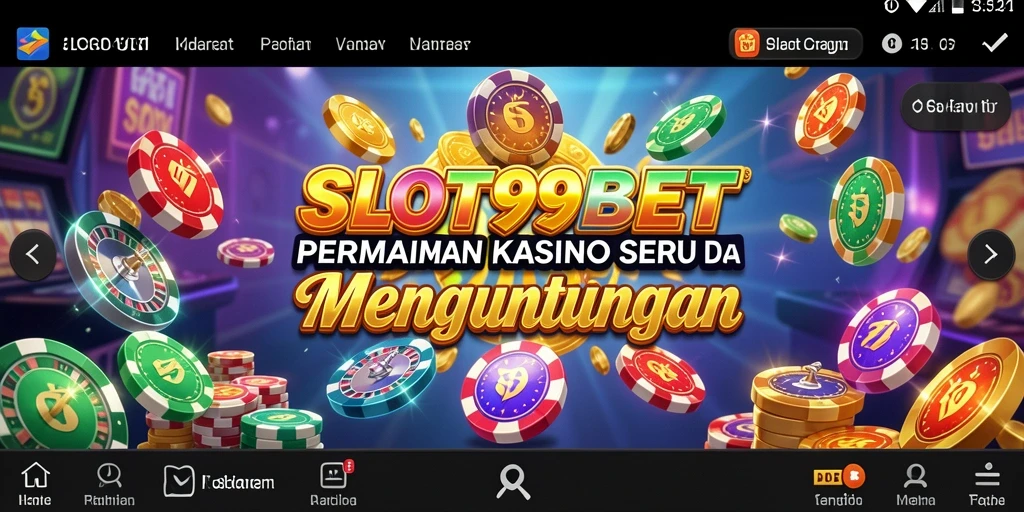 Gameplay SLOT99BET yang menarik dengan berbagai tema kasino.